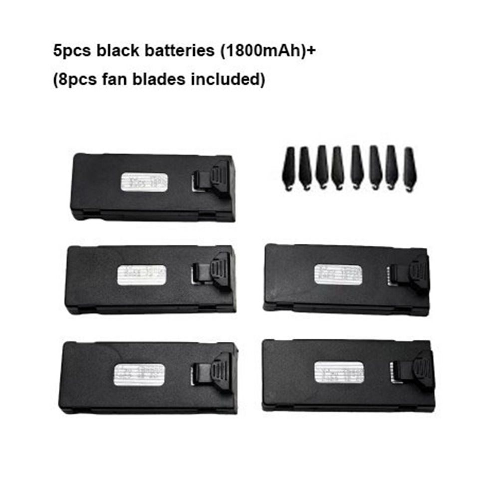 Black Lithium Battery 3.7V1800 - Eachine Drone E010 评论和价格
