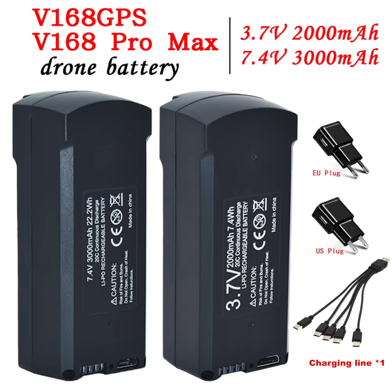 GPS V198 7.4V 3000mAh Battery  - Drone Mapping 评论和价格